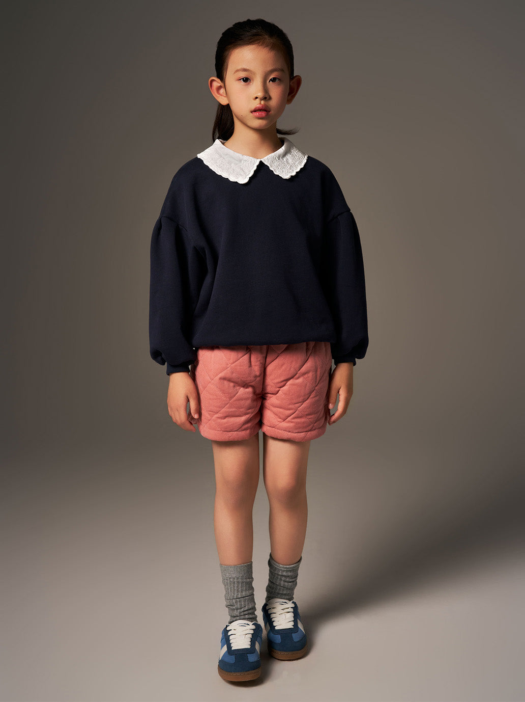 Bluza Mandy Sweatshirt Navy Blue C'era una volta BÉBÉ Concept 