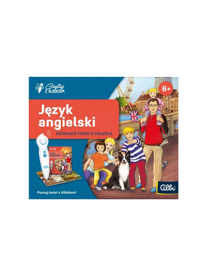 Język angielski. Zestaw książka z piórem Albi BÉBÉ Concept 