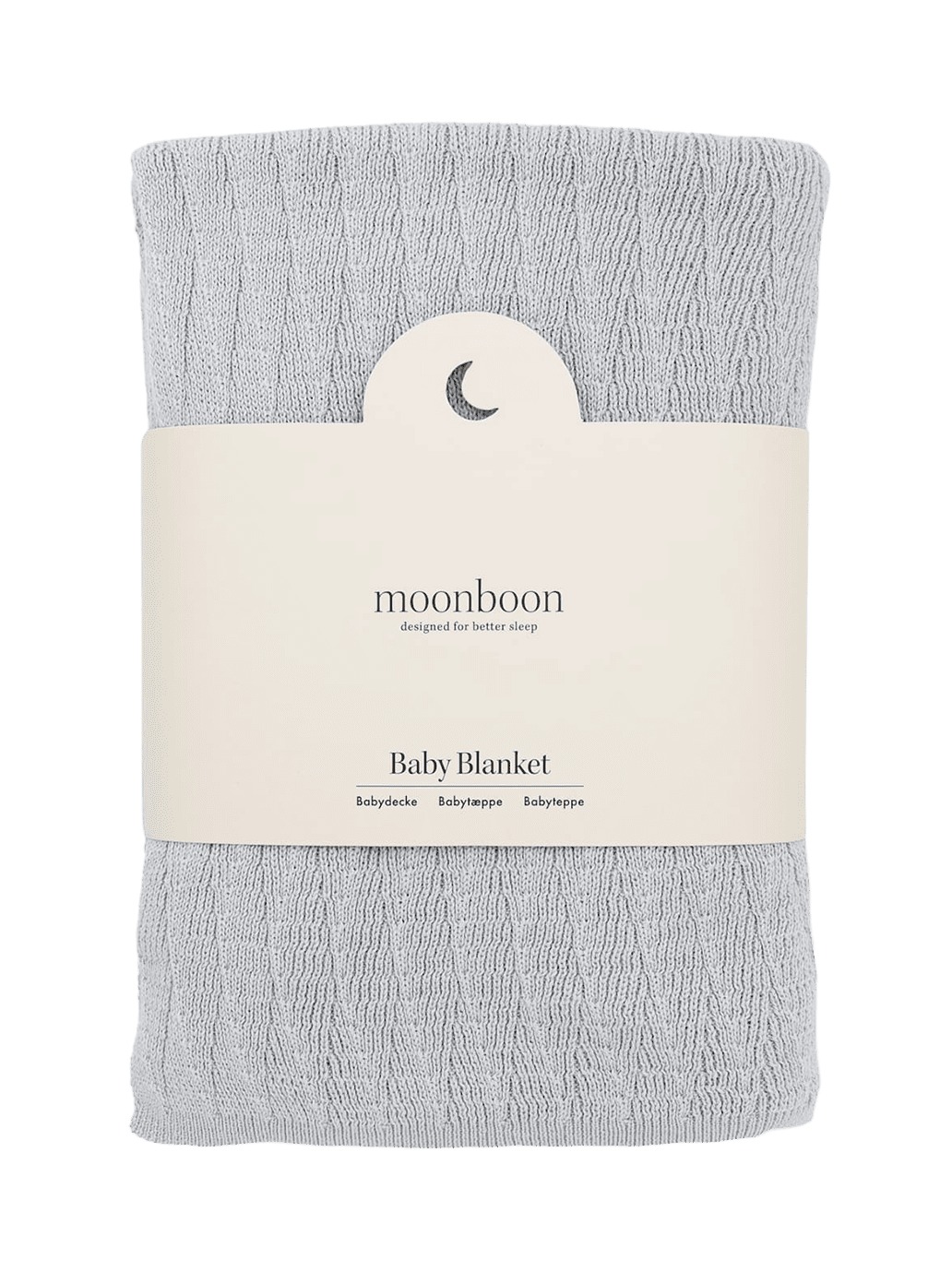 Bawełniany kocyk niemowlęcy LUNAR ROCK