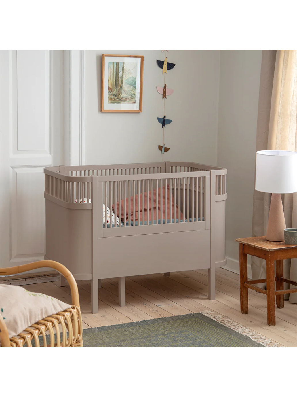 Łóżeczko rosnące z dzieckiem Sebra BÉBÉ Concept