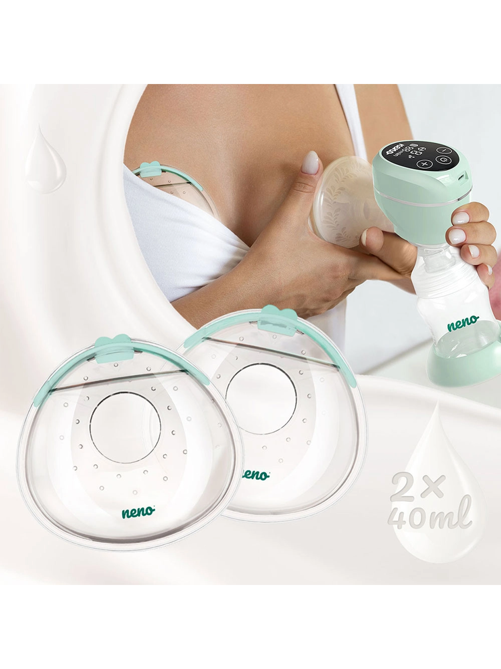 Zestaw kolektorów na mleko Neno Claro Neno BÉBÉ Concept 