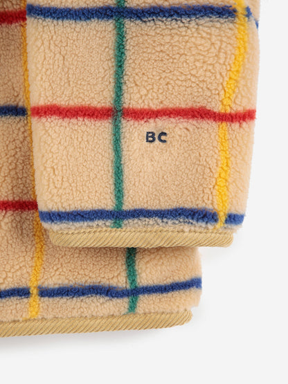 Color stripes sheepskin jacket Kids Bobo Choses BÉBÉ Concept 