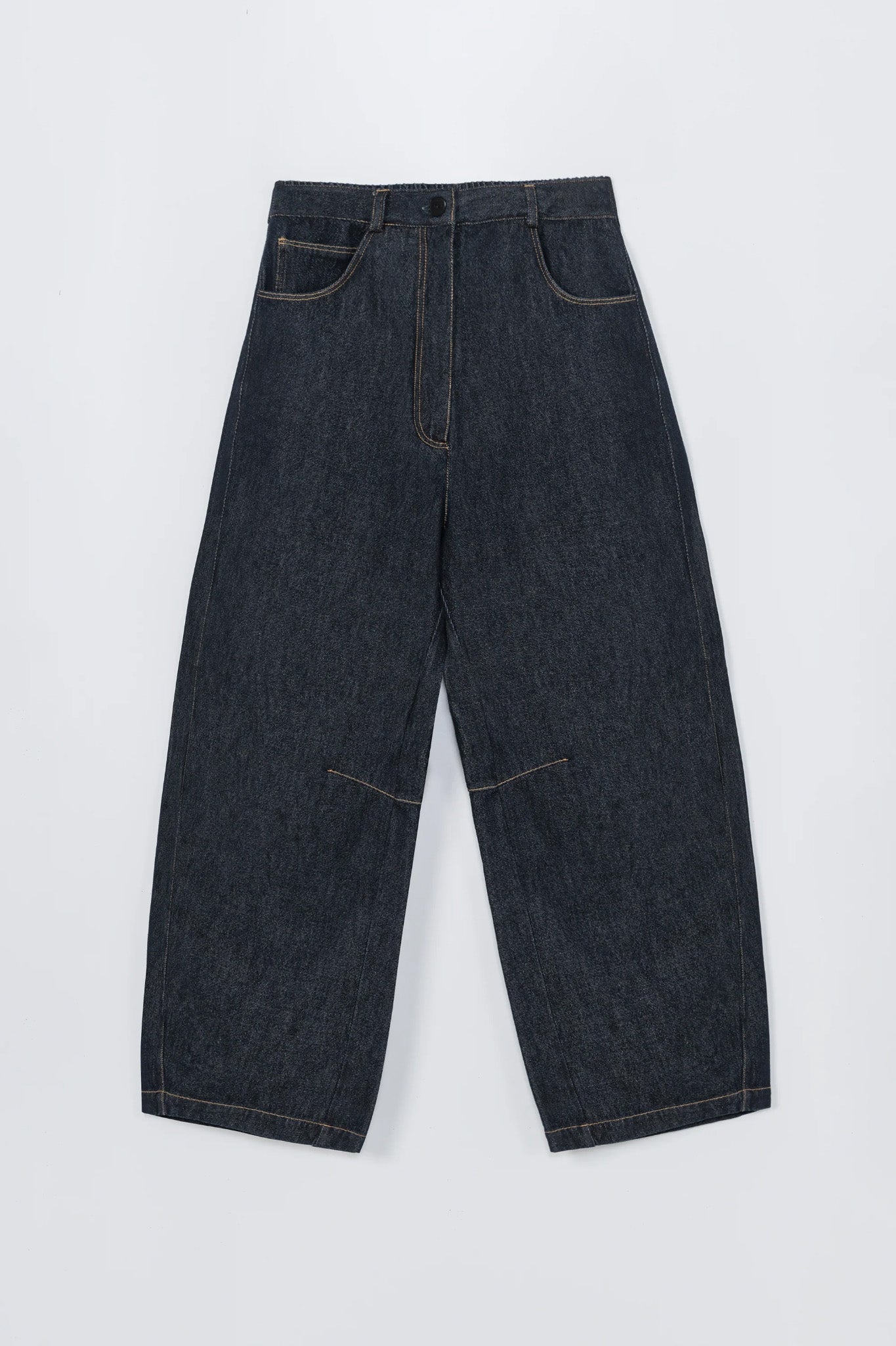 Curved Baggy Jeans