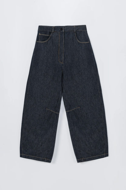 Curved Baggy Jeans