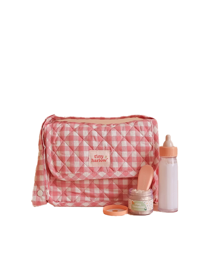 Tiny Nurturers torba z akcesoriami do karmienia lalek Tiny Harlow BÉBÉ Concept 