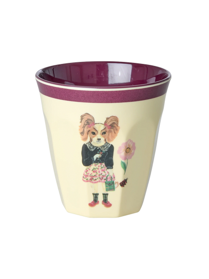 Zestaw kolorowych kubków z melaminy RICE BÉBÉ Concept 