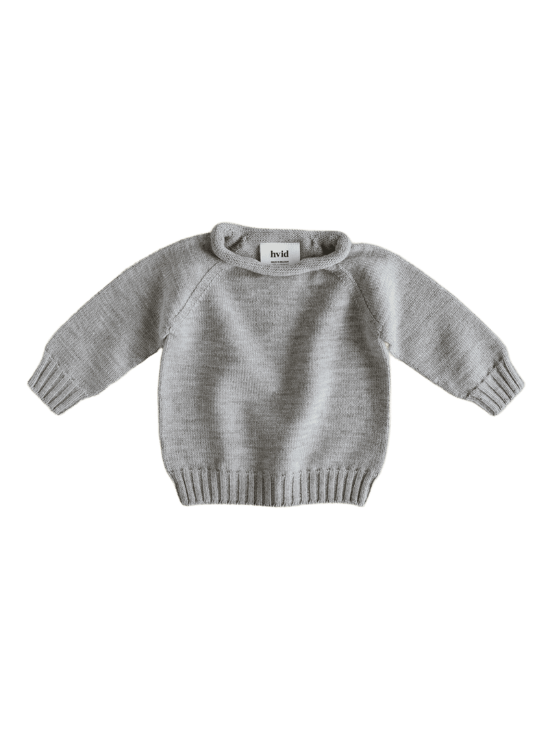 Bezszwowy sweterek z wełny merino Georgette Hvid BÉBÉ Concept 