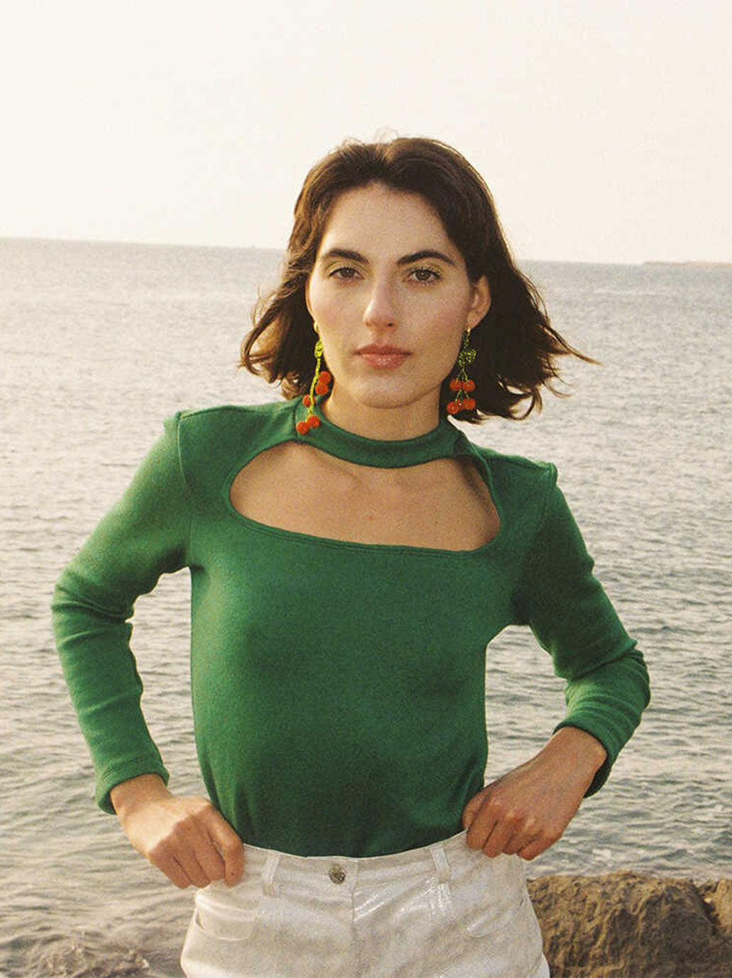 Kolczyki Cherry earrings Amori Mori BÉBÉ Concept 