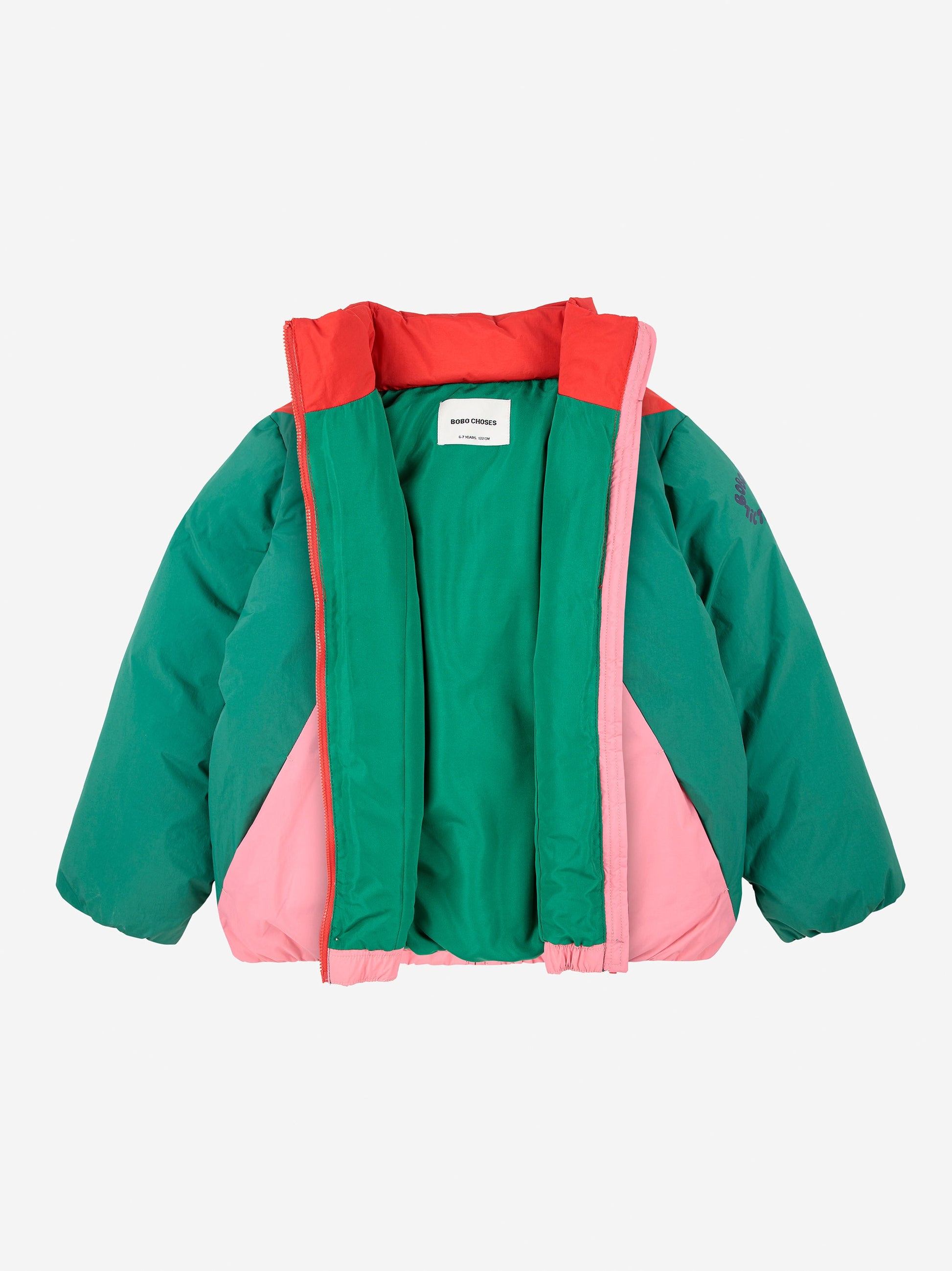 Tic Tac Toe color block anorak Kids Bobo Choses BÉBÉ Concept 
