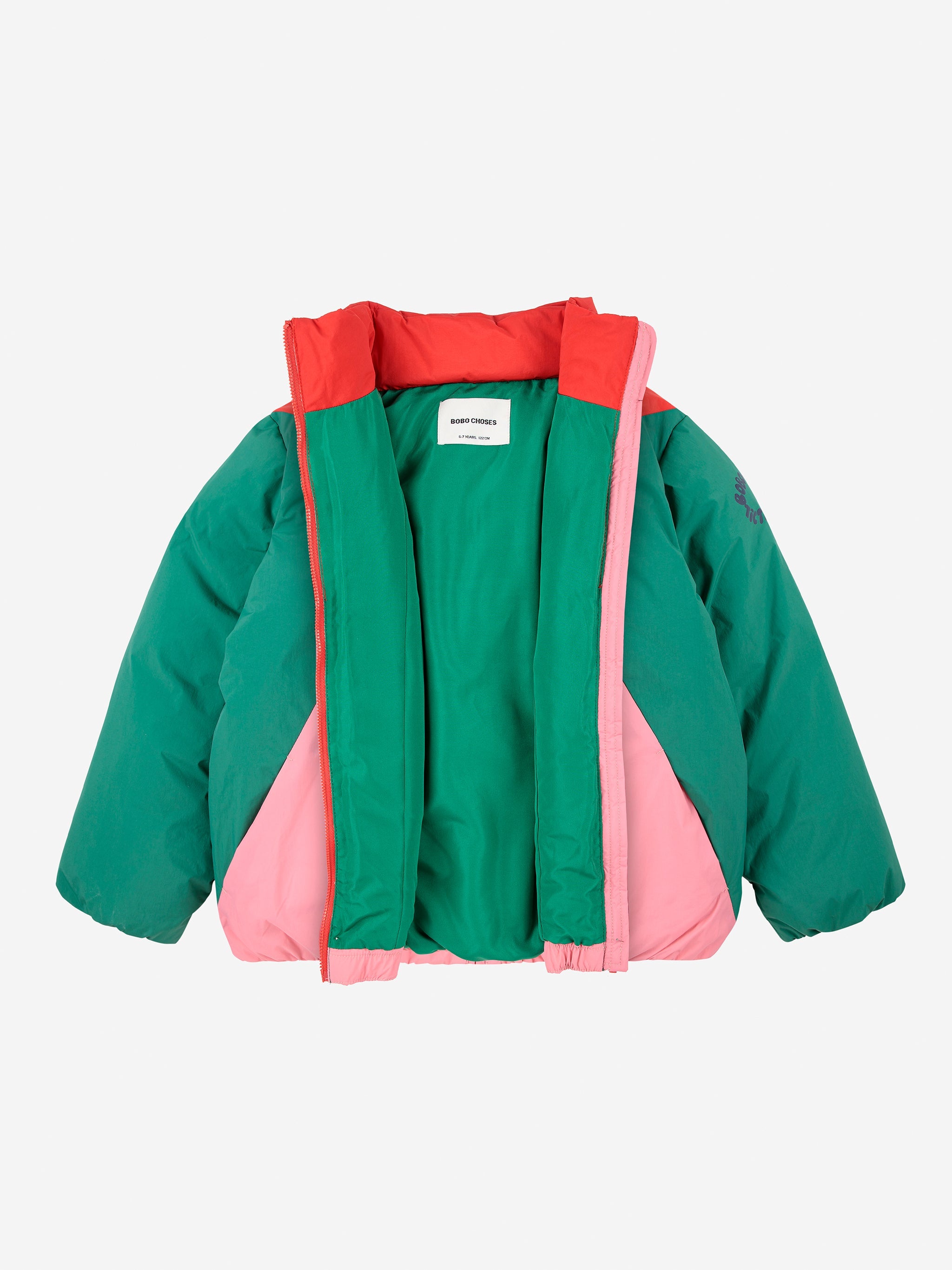 Tic Tac Toe color block anorak Kids Bobo Choses BÉBÉ Concept 