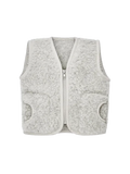 Wełniana kamizelka z podszewką GREY