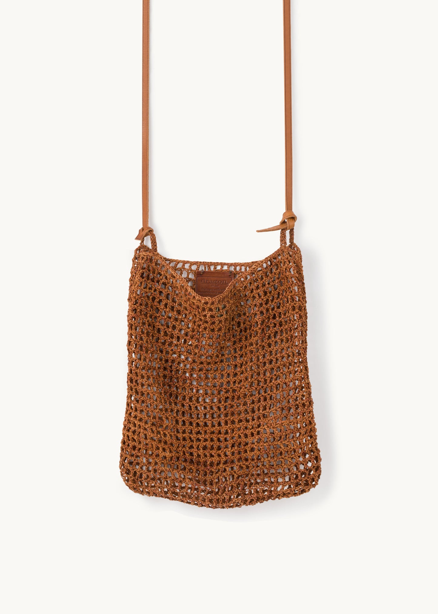 Skórzana pleciona torba Knit Hobo Dragon Diffusion BÉBÉ Concept 