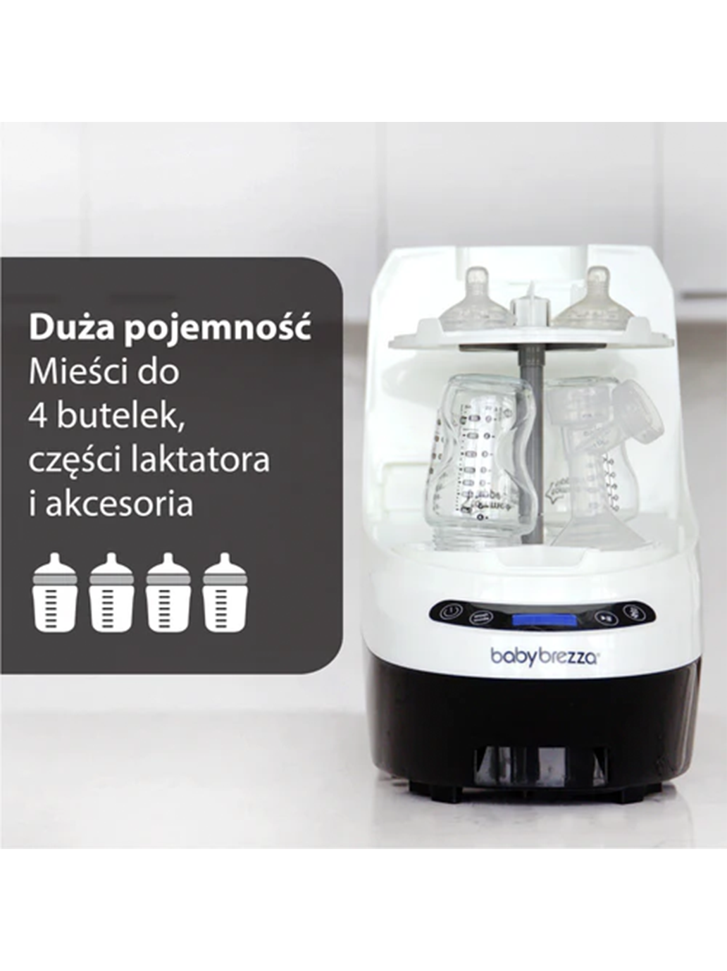 Пристрій для миття та стерилізації Baby Brezza Bottle Washer Pro