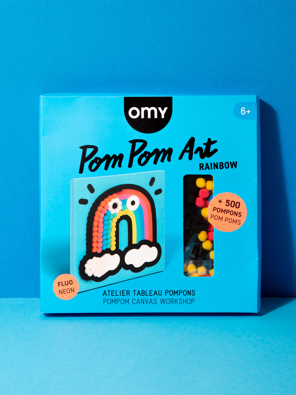 Zestaw kreatywny do wyklejania pomponami OMY BÉBÉ Concept 