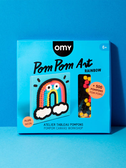 Zestaw kreatywny do wyklejania pomponami OMY BÉBÉ Concept 