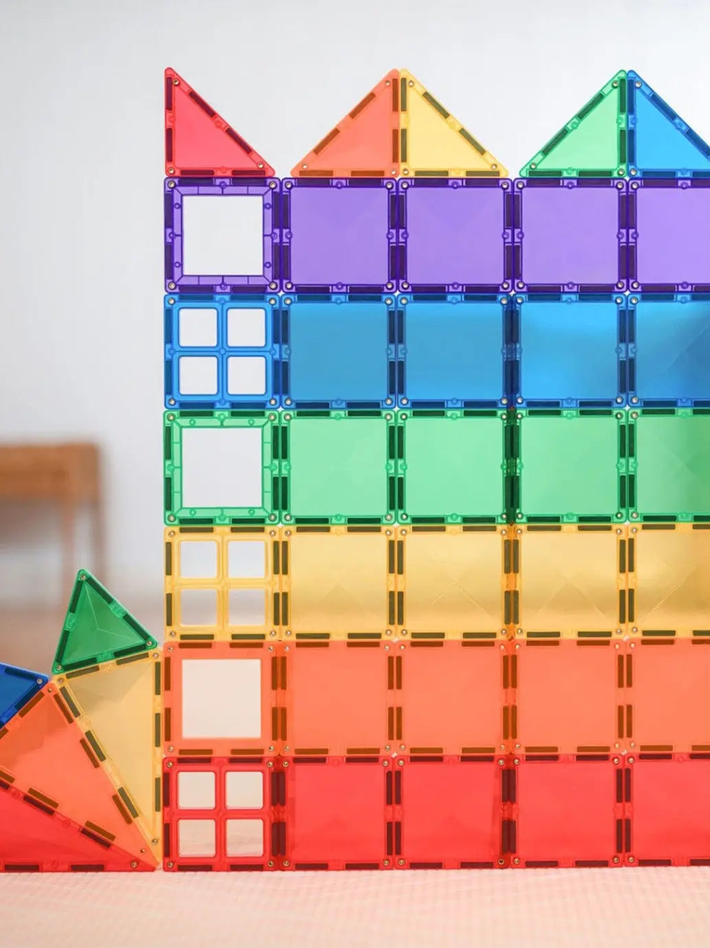 Klocki magnetyczne Rainbow Starter Pack Connetix BÉBÉ Concept 