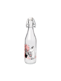 Szklana butelka z korkiem Moomin 0.5l BERRIES