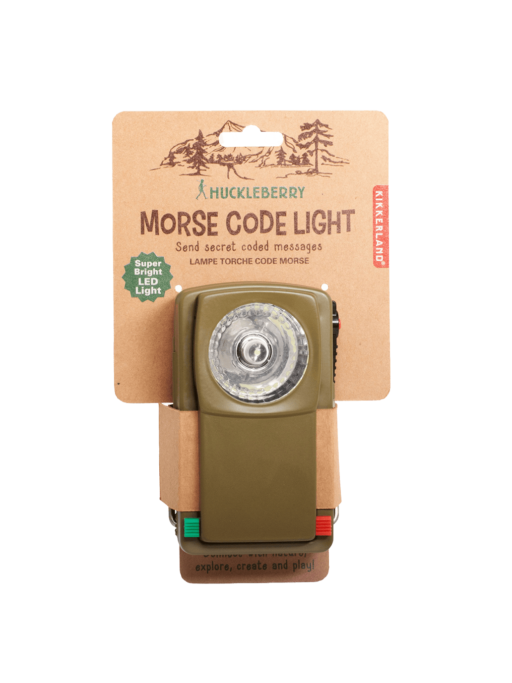 Latarka do kodu morsa Huckleberry Kikkerland BÉBÉ Concept 