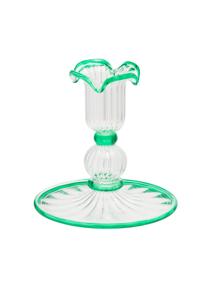 Szklany świecznik Jane Anna + Nina BÉBÉ Concept 