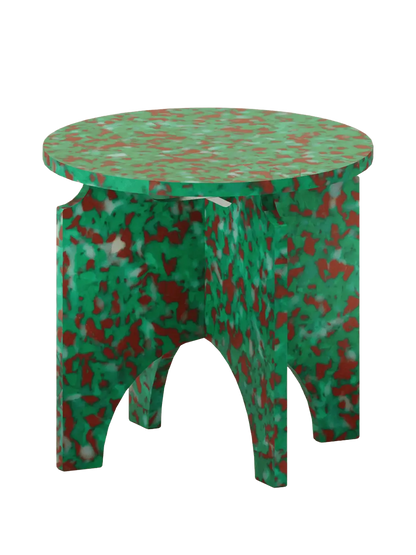 Stołek z eko tworzywa Round Stool Medium M1N2 Minimono BÉBÉ Concept 