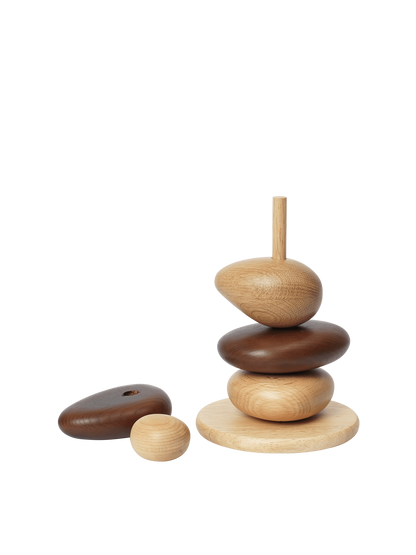 Drewniana układanka Pebble Ferm Living BÉBÉ Concept 