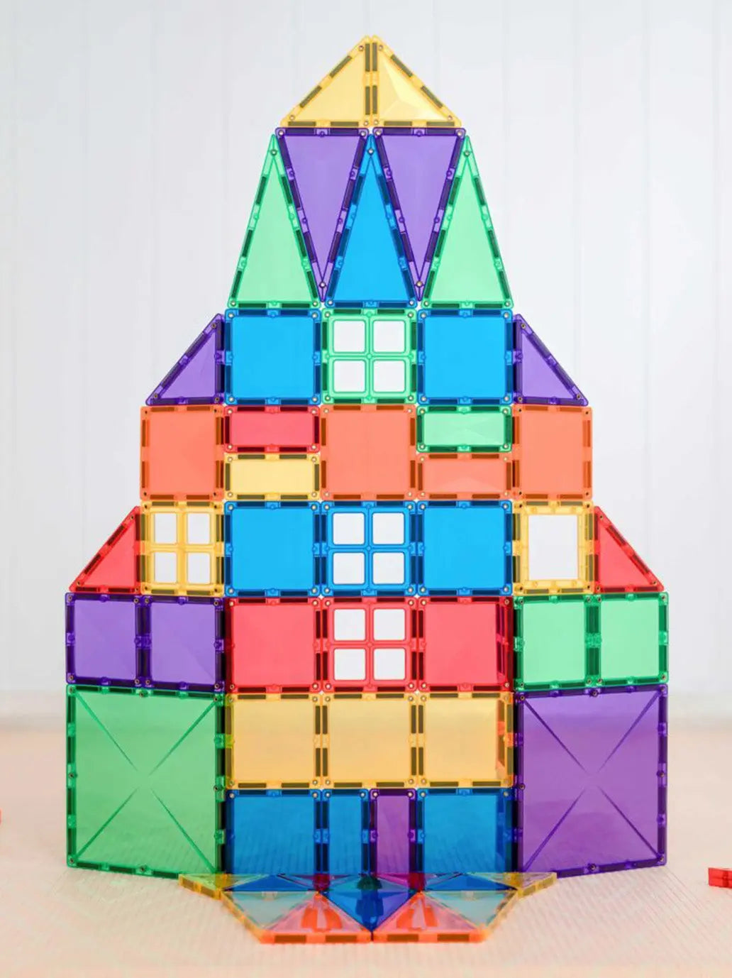 Klocki magnetyczne Rainbow Creative Pack Connetix BÉBÉ Concept 