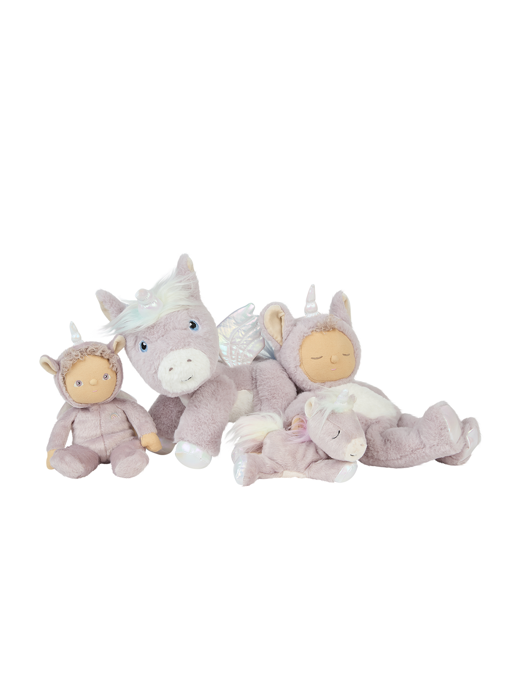 Jednorożec z magnetycznym smoczkiem Binky Baby Unicorn Olli Ella BÉBÉ Concept 