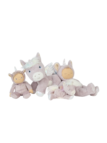 Jednorożec z magnetycznym smoczkiem Binky Baby Unicorn Olli Ella BÉBÉ Concept 