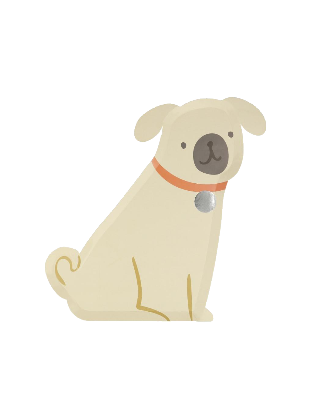 Papierowe talerzyki 8 szt. Meri Meri BÉBÉ Concept 