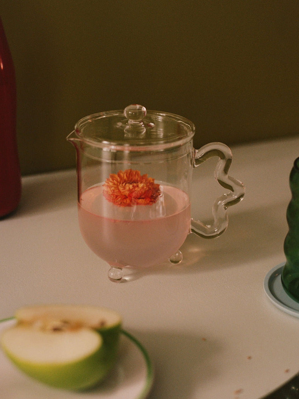 Dzbanek na herbatę Bloom Teapot CLEAR