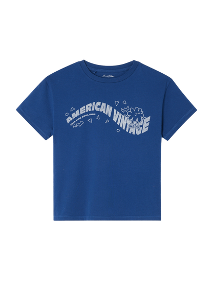 Bawełniany t-shirt z nadrukiem Fivalley American Vintage BÉBÉ Concept 