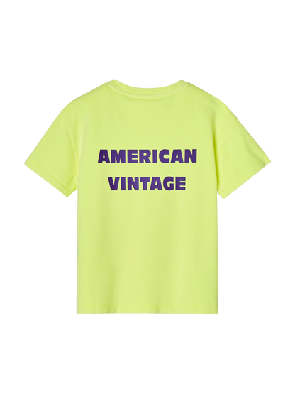 Bawełniany t-shirt z nadrukiem Fivalley American Vintage BÉBÉ Concept 