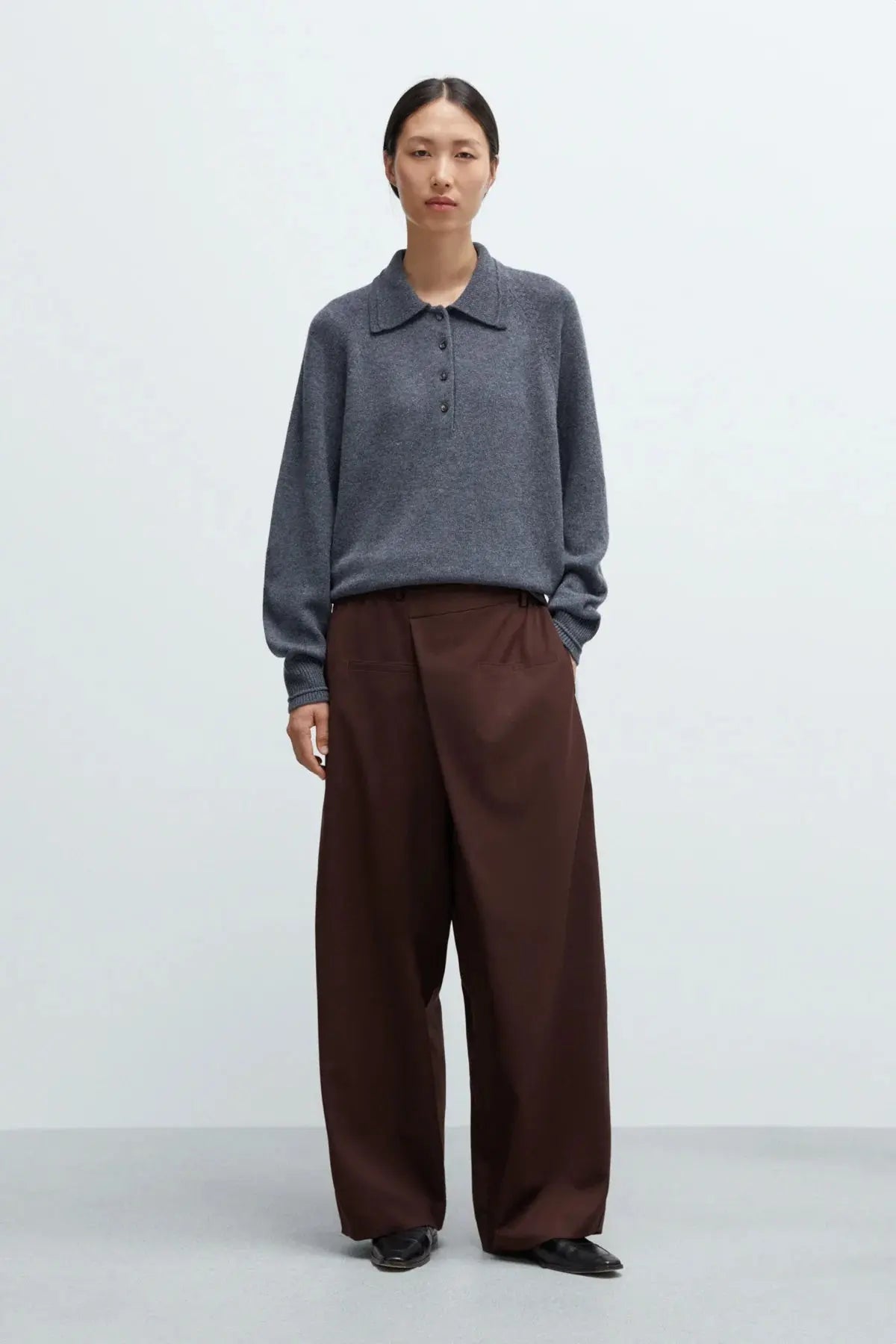 Merino Wool Polo Sweater Cordera BÉBÉ Concept 