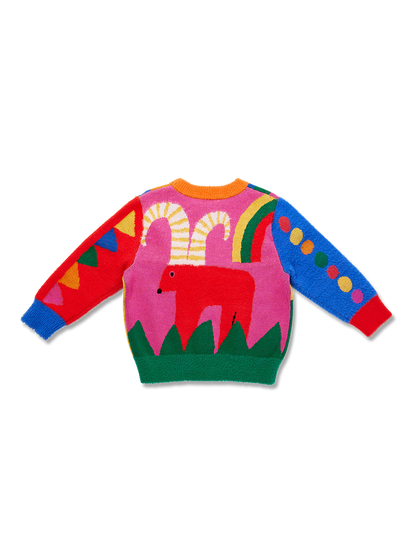 Sweter z kolorowym wzorem Halcyon Nights BÉBÉ Concept 