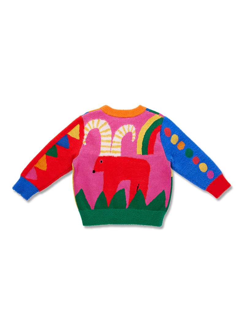 Sweter z kolorowym wzorem Halcyon Nights BÉBÉ Concept 