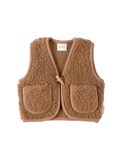 kamizelka z wełny merino BINIBAMBA BÉBÉ Concept