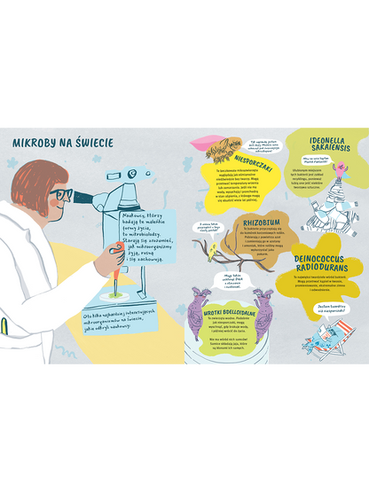Ale kiszka! Niezwykły ogród w twoim brzuchu Wydawnictwo Kropka BÉBÉ Concept