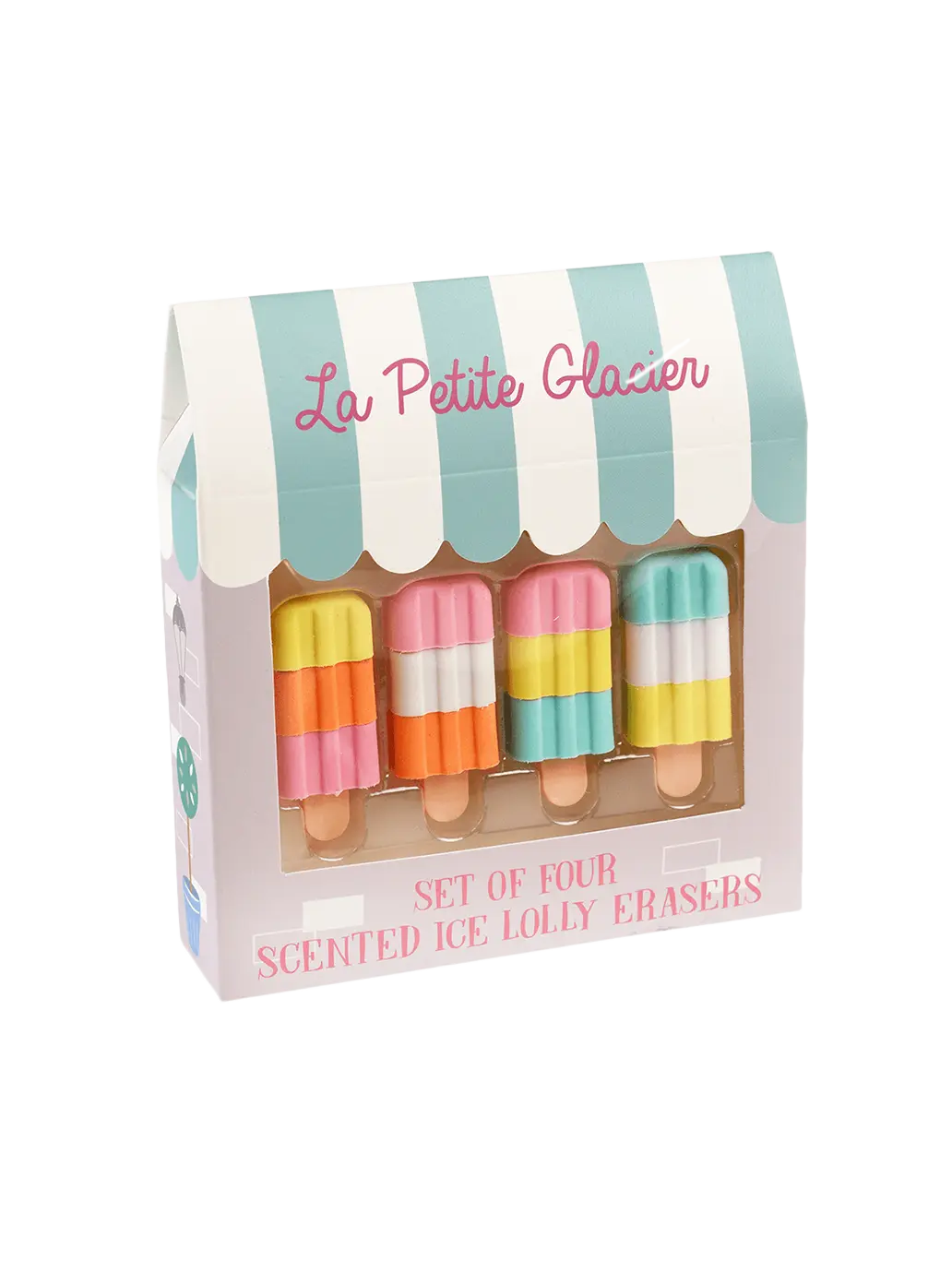 Pachnące gumki Ice Lolly Erasers Rex London BÉBÉ Concept