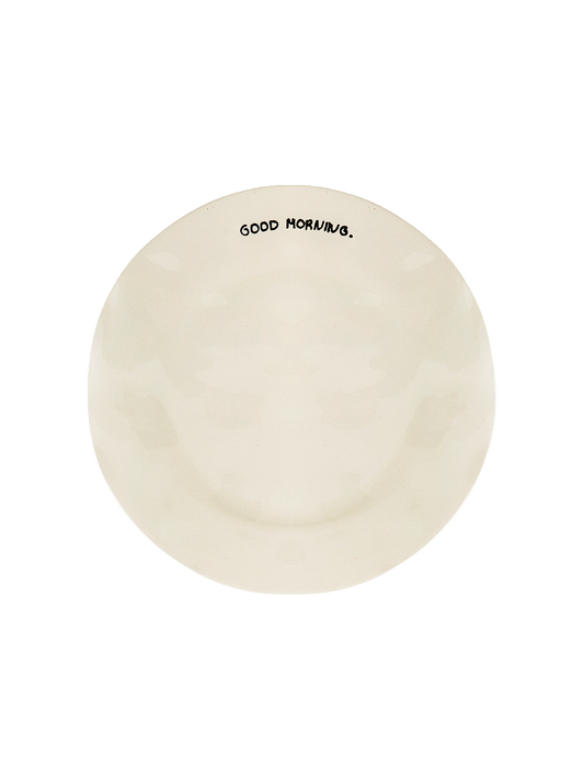 Ceramiczny talerz śniadaniowy