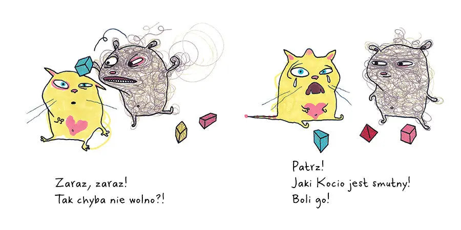 Kto się złości? Wydawnictwo Zakamarki BÉBÉ Concept