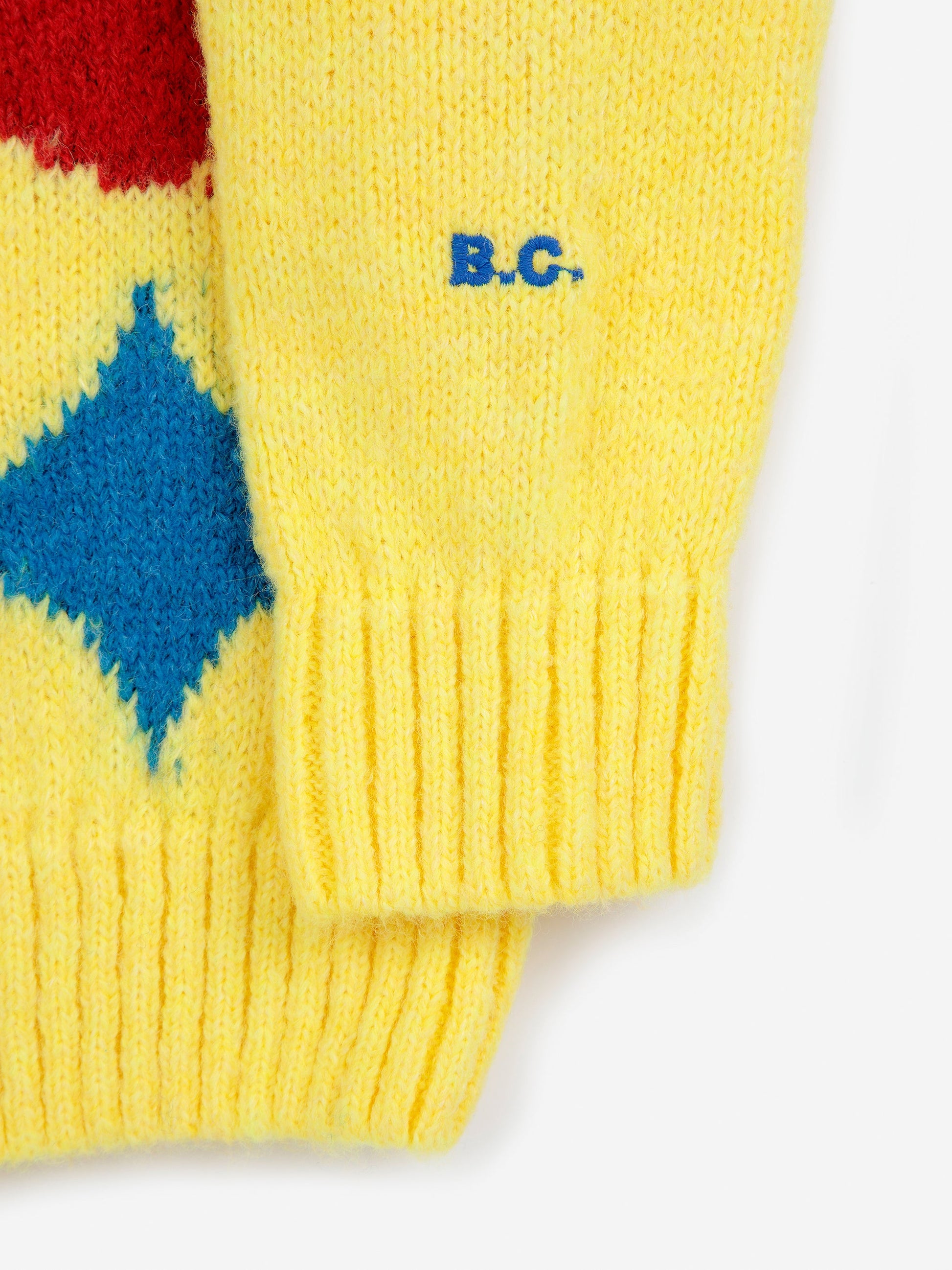 Sweter kardigan Sparkles intarsia Bobo Choses BÉBÉ Concept 