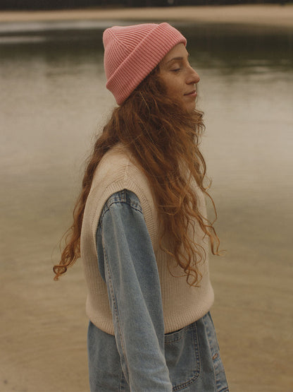 Kamizelka merino Helle Hvid BÉBÉ Concept 