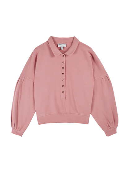 Bluza Polo collar sweatshirt Emile et Ida BÉBÉ Concept 