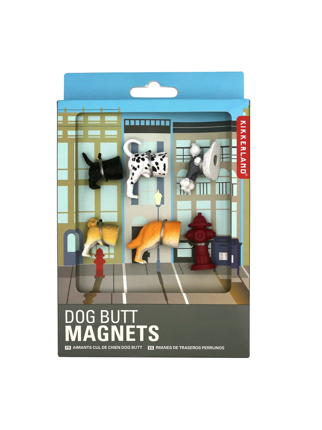 Zestaw magnesów Butt Magnets Kikkerland BÉBÉ Concept 
