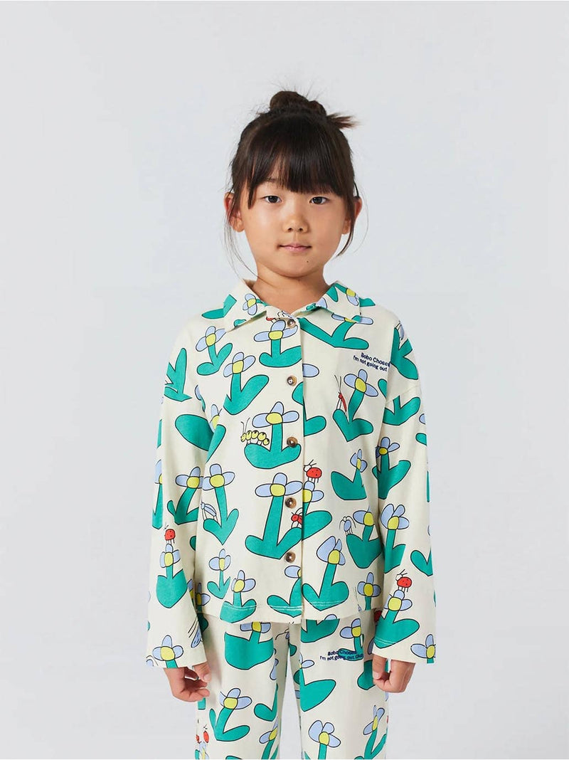 Piżama Dancing Flower all over Bobo Choses BÉBÉ Concept 