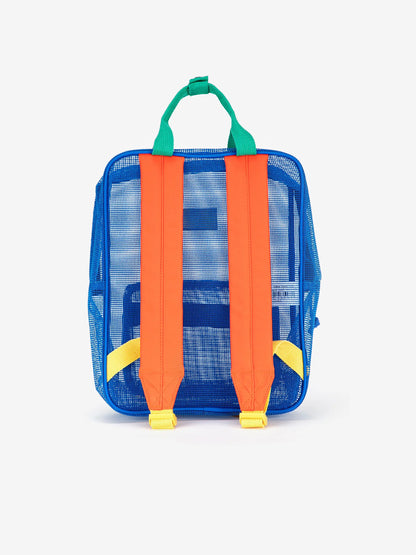 Color block mesh backpack Bobo Choses BÉBÉ Concept 