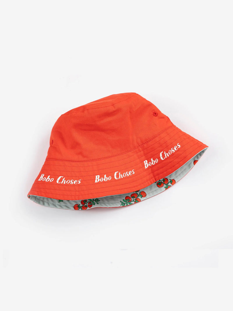 Juicy Tomatoes all over reversible hat Bobo Choses BEBE Concept 