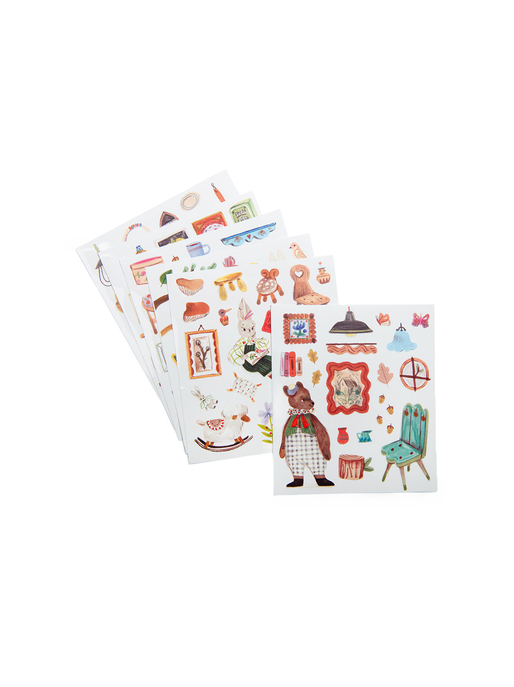 Kolorowanka z naklejkami Moulin Roty BÉBÉ Concept 