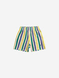 Spodenki Multicolor Stripes terry cloth bermuda shorts Bobo Choses BÉBÉ Concept 