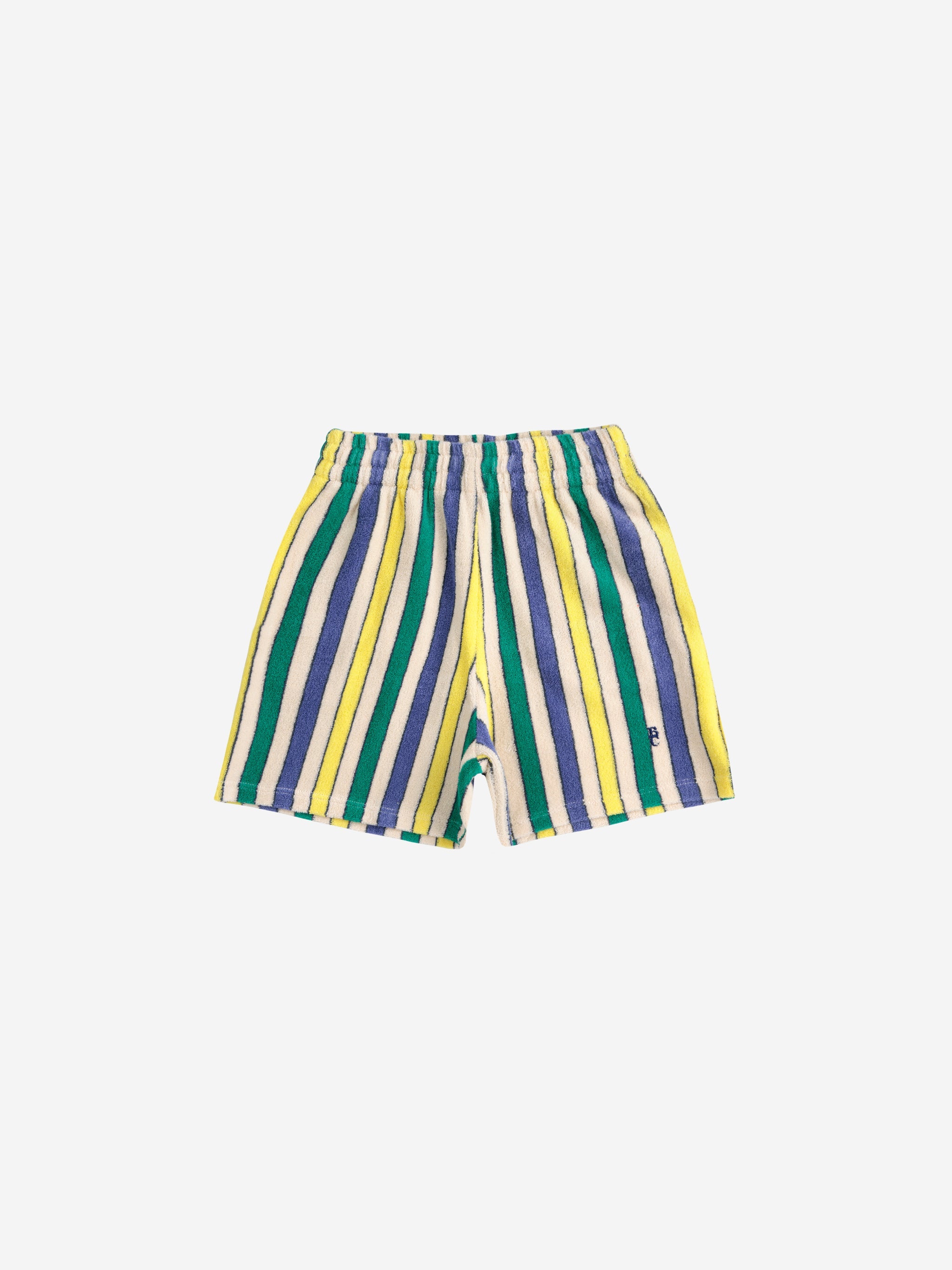 Spodenki Multicolor Stripes terry cloth bermuda shorts Bobo Choses BÉBÉ Concept 